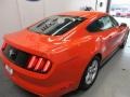 2016 Competition Orange Ford Mustang V6 Coupe  photo #7