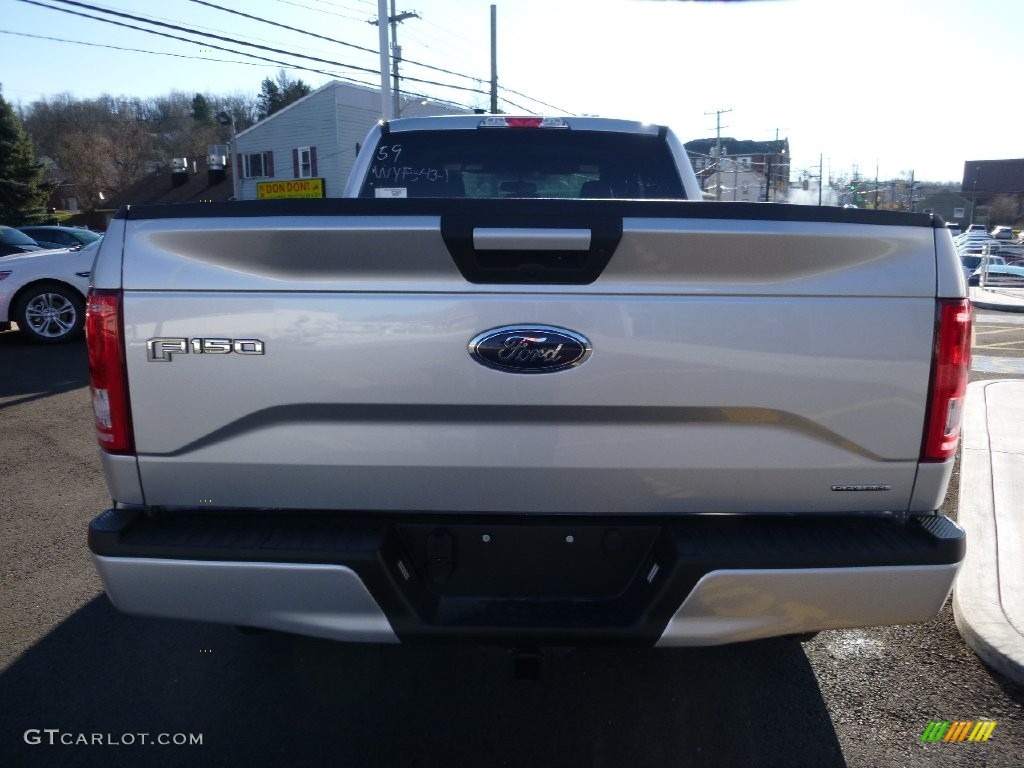 2016 F150 XLT SuperCab 4x4 - Ingot Silver / Black photo #6