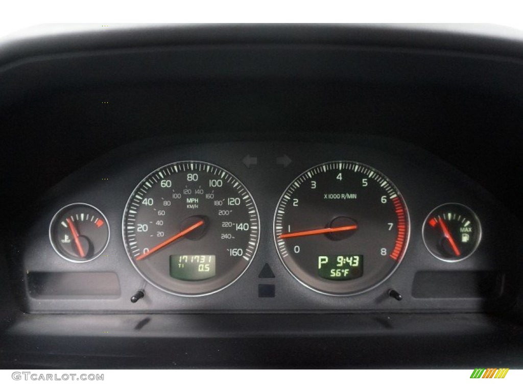 2004 V70 2.5T - Nautic Blue Metallic / Taupe photo #34