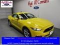 Triple Yellow Tricoat - Mustang V6 Coupe Photo No. 1