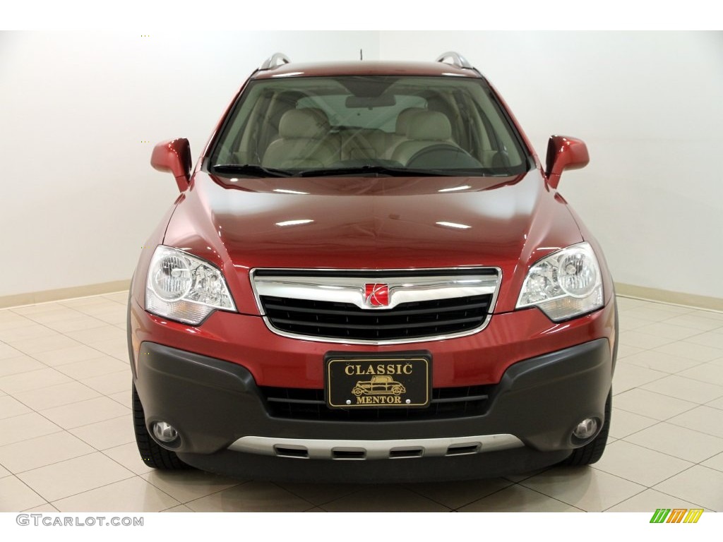 2008 VUE XE - Ruby Red / Tan photo #2