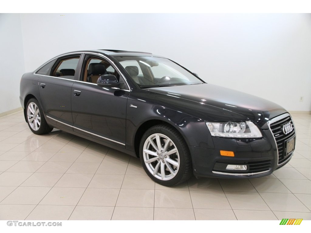 Night Blue Pearl Effect 2010 Audi A6 3.0 TFSI quattro Sedan Exterior Photo #109471587