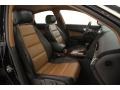 2010 Audi A6 Amaretto/Black Interior Front Seat Photo