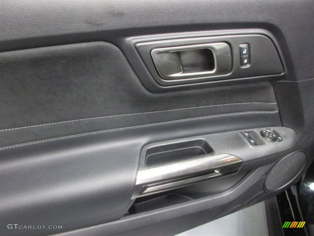 2016 Ford Mustang Shelby GT350 Ebony Door Panel Photo #109472151