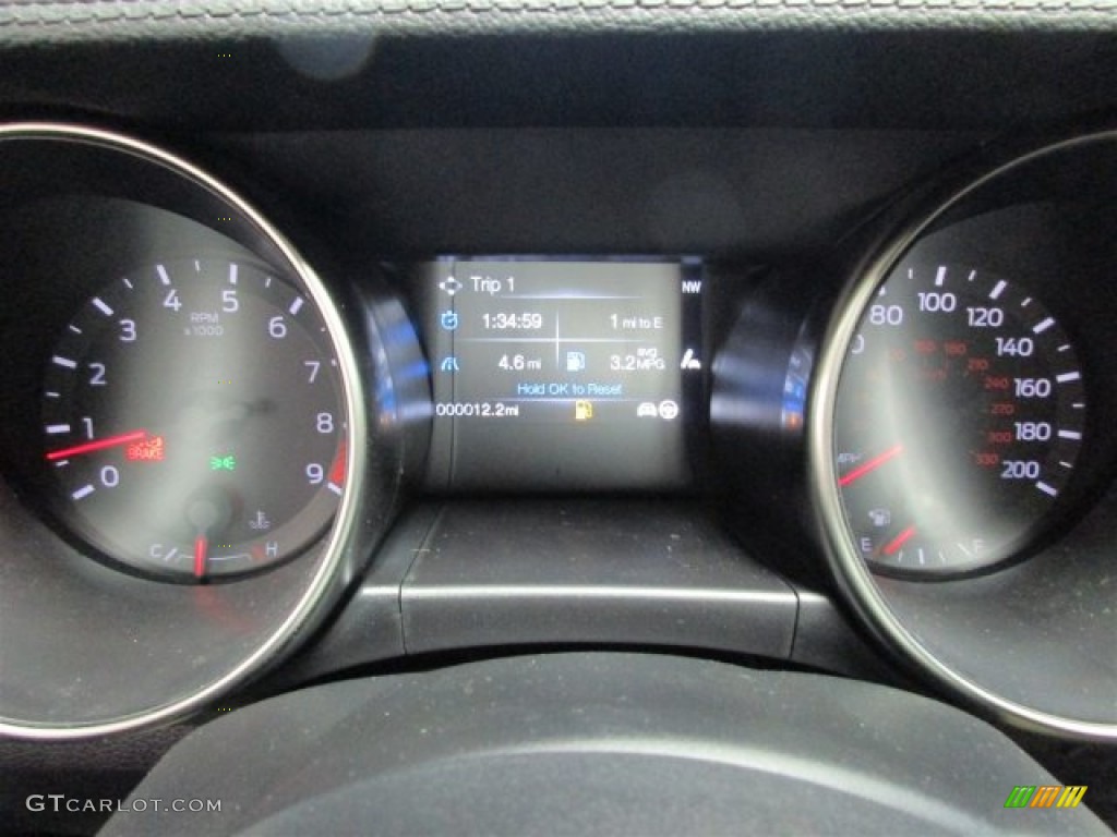 2016 Ford Mustang Shelby GT350 Gauges Photos