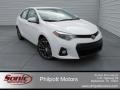 2016 Super White Toyota Corolla S Plus  photo #2