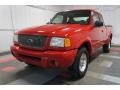 2001 Bright Red Ford Ranger Edge SuperCab  photo #3