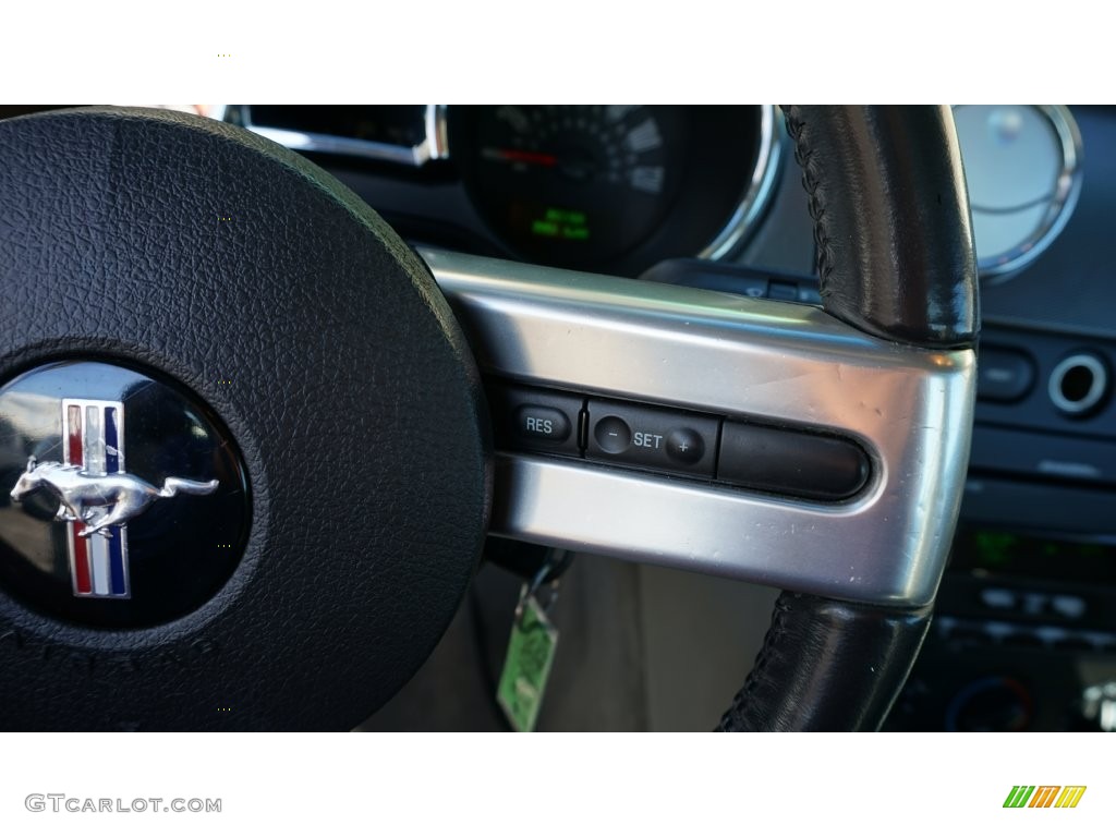 2008 Mustang V6 Deluxe Coupe - Windveil Blue Metallic / Light Graphite photo #16