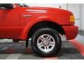 2001 Bright Red Ford Ranger Edge SuperCab  photo #48