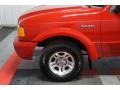 2001 Bright Red Ford Ranger Edge SuperCab  photo #78