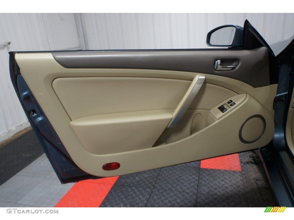 2005 G 35 Coupe - Lakeshore Slate Blue / Wheat photo #12