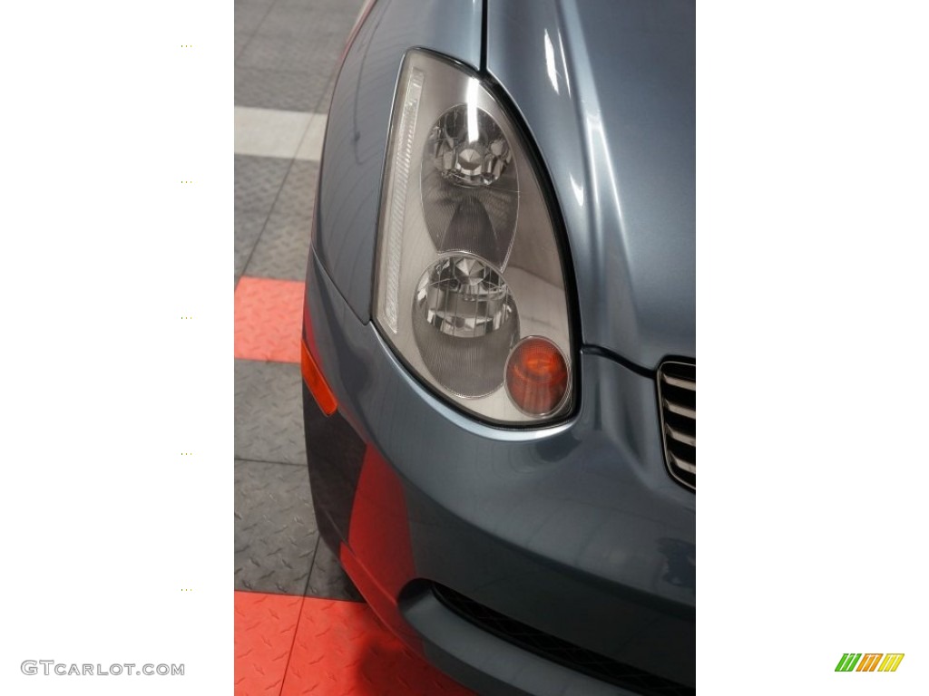 2005 G 35 Coupe - Lakeshore Slate Blue / Wheat photo #53