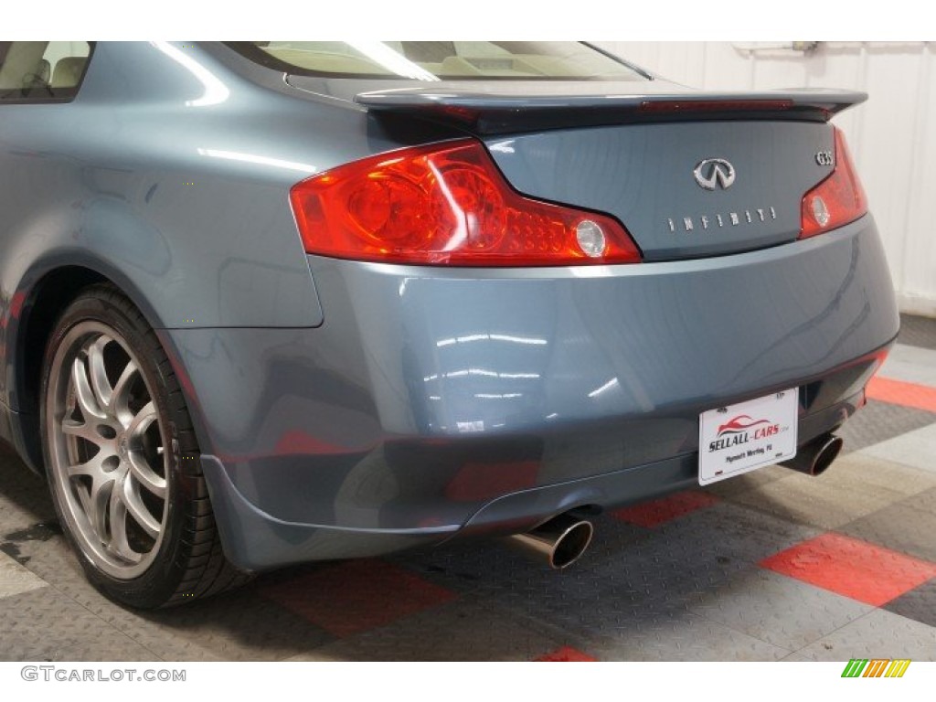 2005 G 35 Coupe - Lakeshore Slate Blue / Wheat photo #69