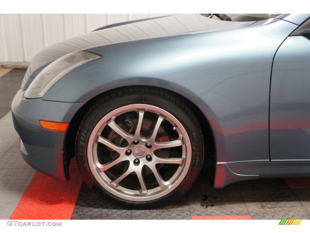 2005 G 35 Coupe - Lakeshore Slate Blue / Wheat photo #78
