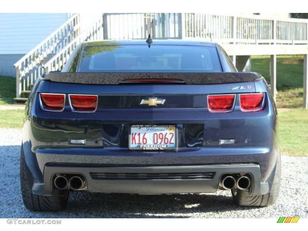 2013 Camaro ZL1 - Blue Ray Metallic / Black photo #4