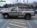 2001 Light Pewter Metallic Chevrolet Silverado 3500 LS Regular Cab 4x4 Dually  photo #5