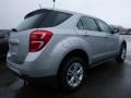 2016 Silver Ice Metallic Chevrolet Equinox LS AWD  photo #6