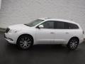White Frost Tricoat - Enclave Leather AWD Photo No. 2