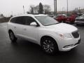 White Frost Tricoat - Enclave Leather AWD Photo No. 6