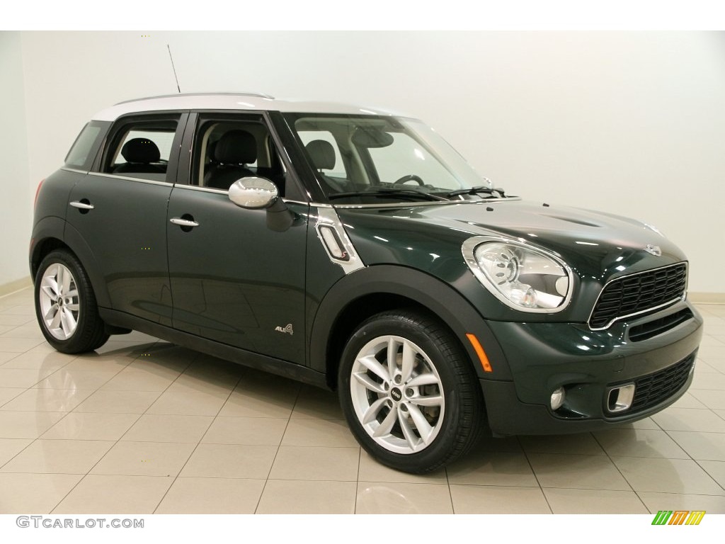 Oxford Green Metallic 2012 Mini Cooper S Countryman All4 AWD Exterior Photo #109482803