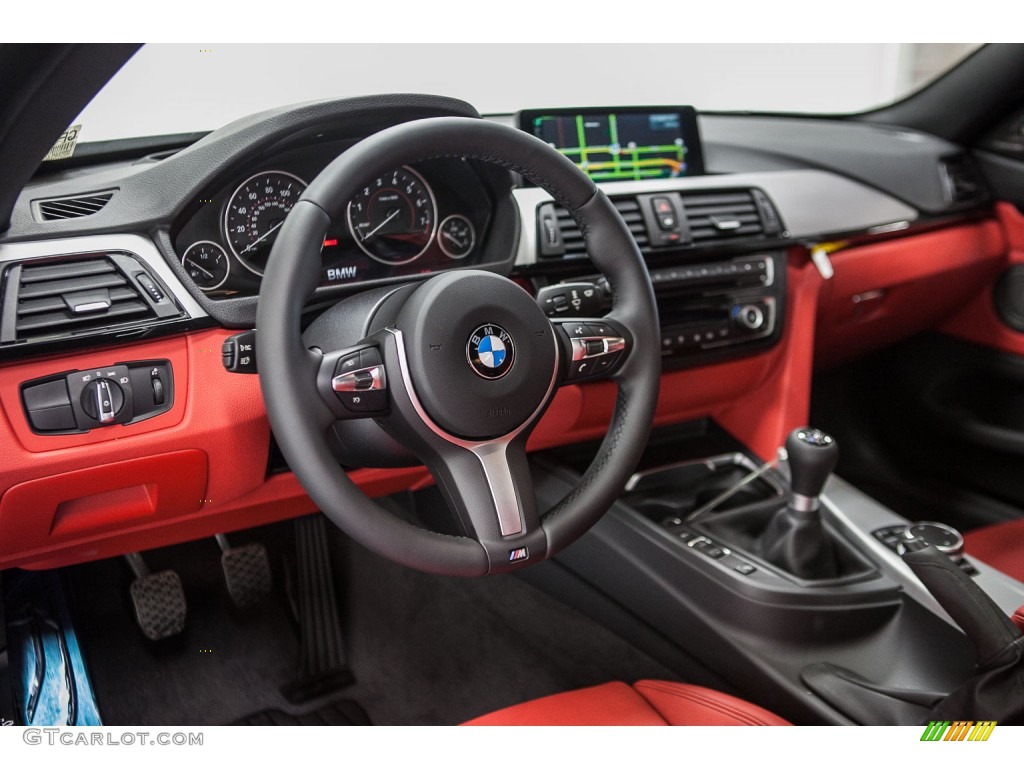 Coral Red Interior 2016 BMW 4 Series 435i Coupe Photo #109483466