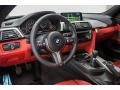 Coral Red 2016 BMW 4 Series 435i Coupe Interior Color