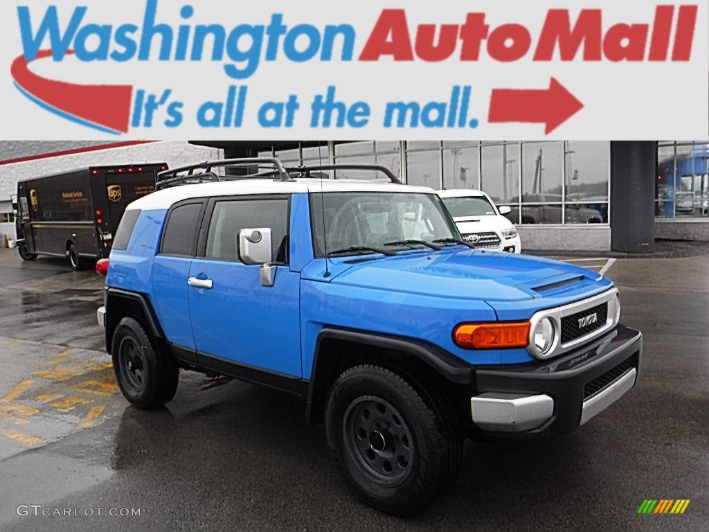 2007 FJ Cruiser 4WD - Voodoo Blue / Dark Charcoal photo #1