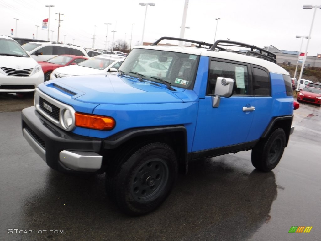2007 FJ Cruiser 4WD - Voodoo Blue / Dark Charcoal photo #5