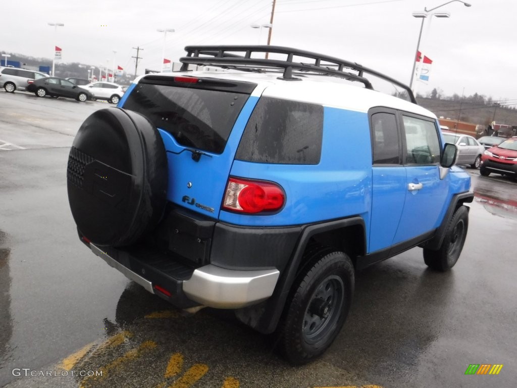 2007 FJ Cruiser 4WD - Voodoo Blue / Dark Charcoal photo #8