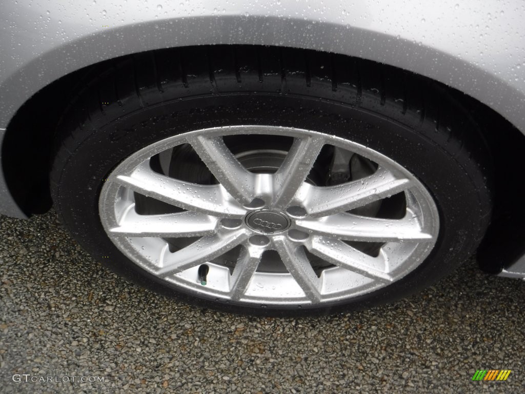 2015 A4 2.0T Premium Plus quattro - Florett Silver Metallic / Black photo #6