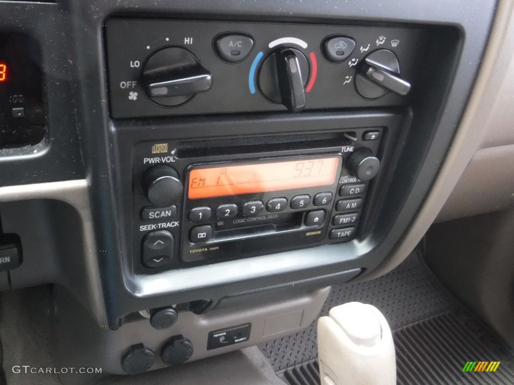 2001 Tacoma V6 TRD Double Cab 4x4 - Radiant Red / Oak Beige photo #17