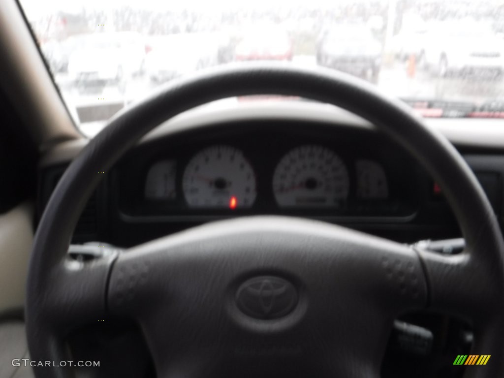 2001 Tacoma V6 TRD Double Cab 4x4 - Radiant Red / Oak Beige photo #20