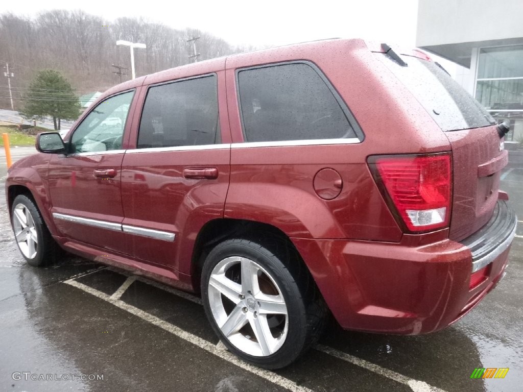 2007 Grand Cherokee SRT8 4x4 - Red Rock Crystal Pearl / Medium Slate Gray photo #2