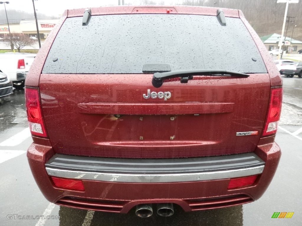 2007 Grand Cherokee SRT8 4x4 - Red Rock Crystal Pearl / Medium Slate Gray photo #3