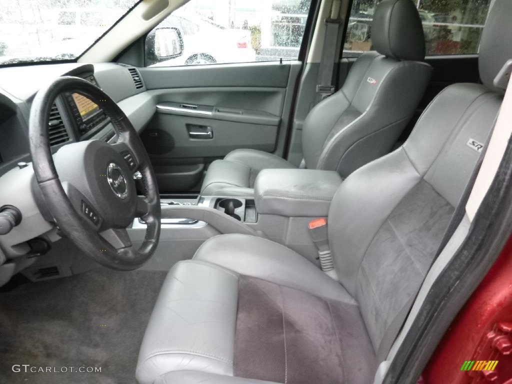 2007 Grand Cherokee SRT8 4x4 - Red Rock Crystal Pearl / Medium Slate Gray photo #9