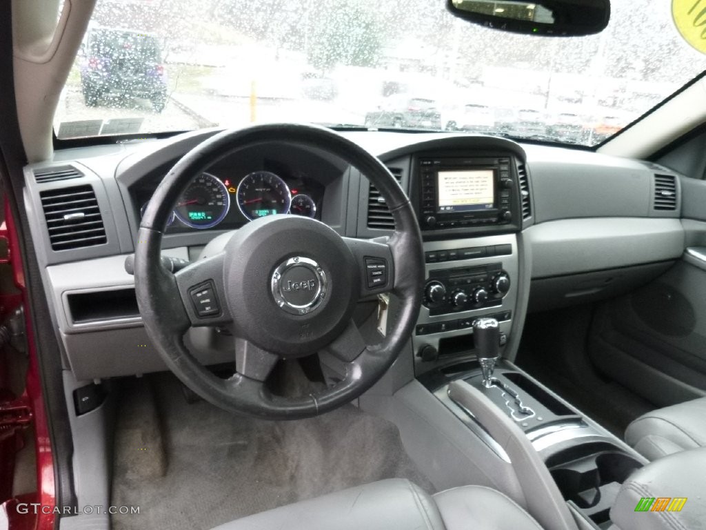 2007 Grand Cherokee SRT8 4x4 - Red Rock Crystal Pearl / Medium Slate Gray photo #11