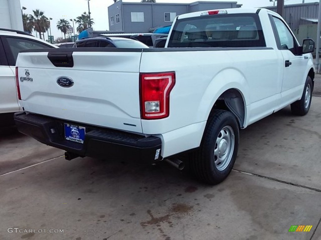 2016 F150 XL Regular Cab - Oxford White / Medium Earth Gray photo #12