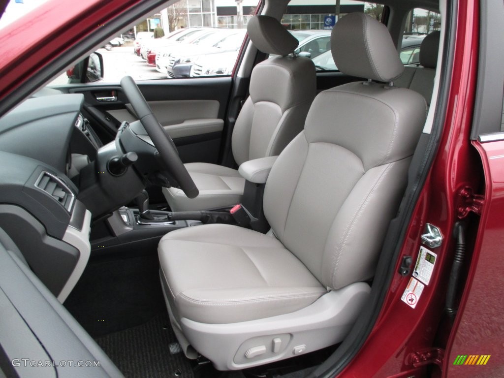 Gray Interior 2016 Subaru Forester 2.5i Touring Photo #109486391