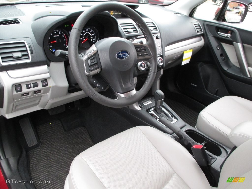 Gray Interior 2016 Subaru Forester 2.5i Touring Photo #109486415