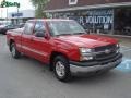 2003 Victory Red Chevrolet Silverado 1500 Extended Cab  photo #16