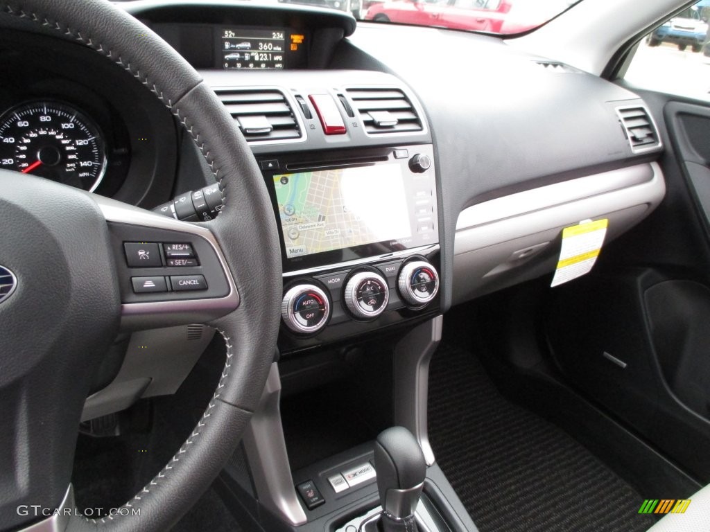 2016 Subaru Forester 2.5i Touring Gray Dashboard Photo #109486508