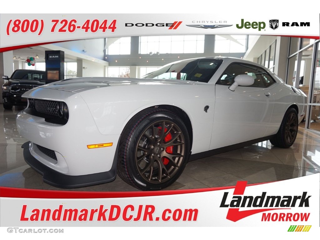 2016 Challenger SRT Hellcat - Bright White / Black photo #1