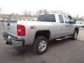 Sheer Silver Metallic - Silverado 2500HD LT Extended Cab 4x4 Photo No. 3