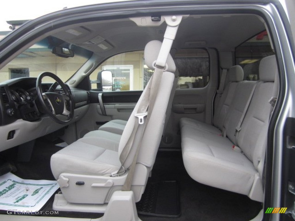 2011 Silverado 2500HD LT Extended Cab 4x4 - Sheer Silver Metallic / Light Titanium/Ebony photo #10