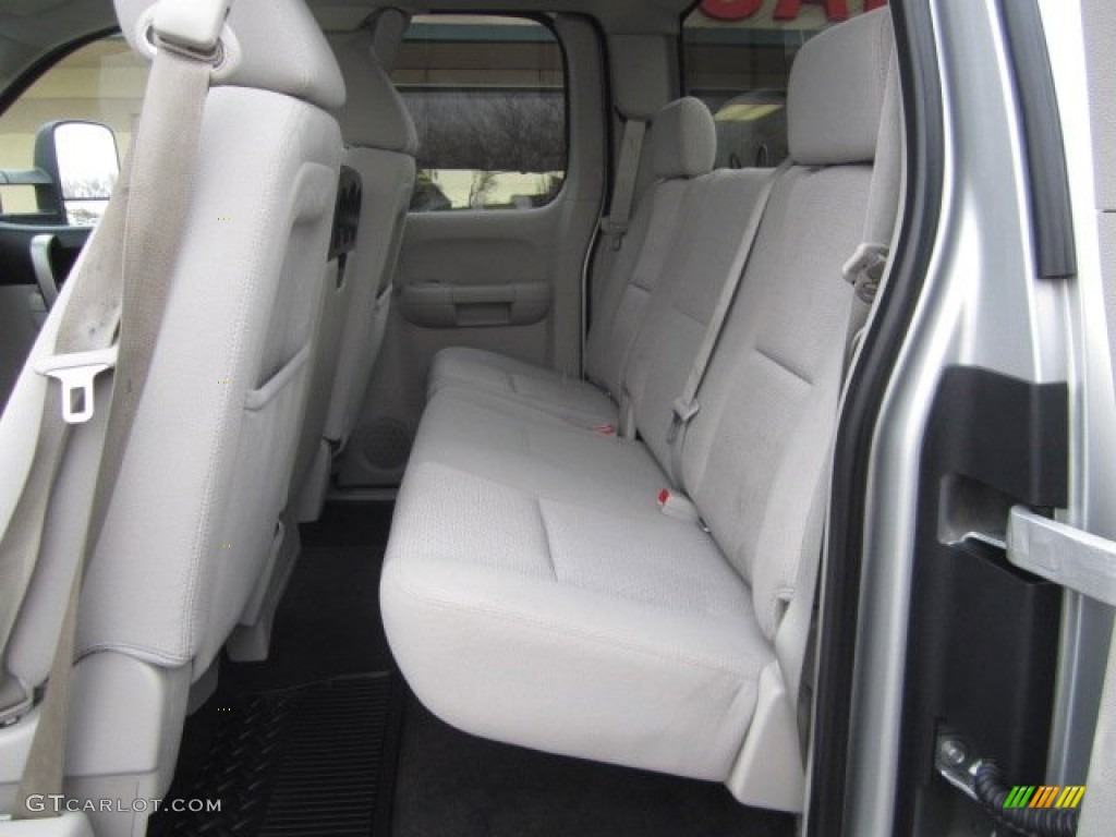 2011 Silverado 2500HD LT Extended Cab 4x4 - Sheer Silver Metallic / Light Titanium/Ebony photo #13