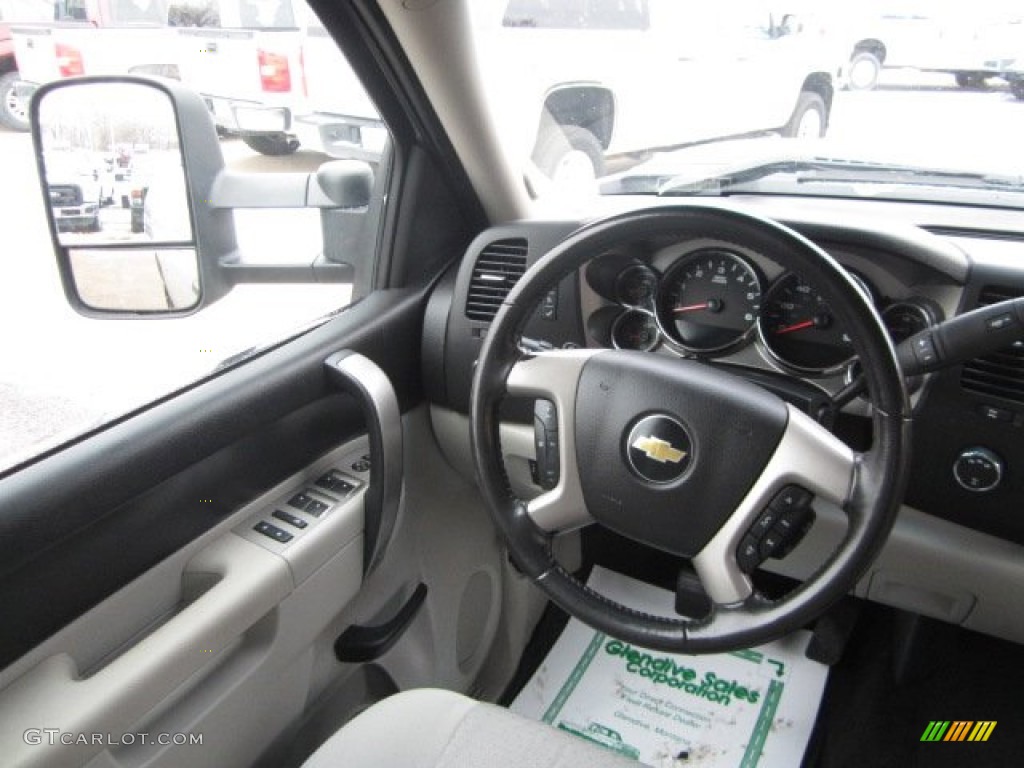 2011 Silverado 2500HD LT Extended Cab 4x4 - Sheer Silver Metallic / Light Titanium/Ebony photo #19