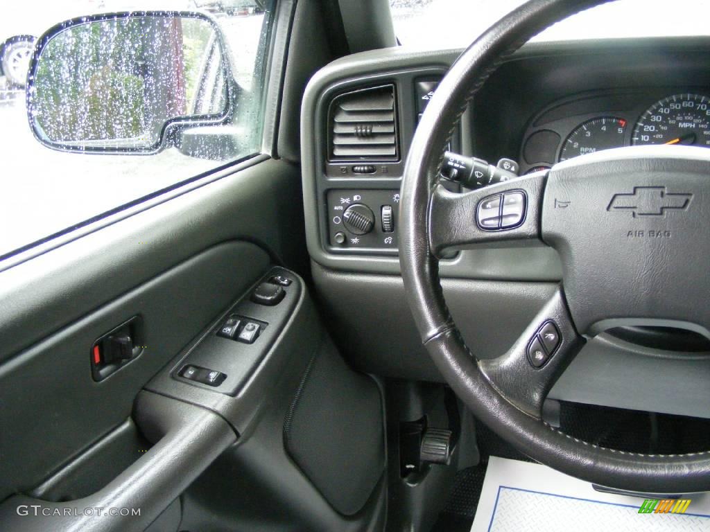 2006 Silverado 2500HD LT Extended Cab 4x4 - Dark Gray Metallic / Dark Charcoal photo #11