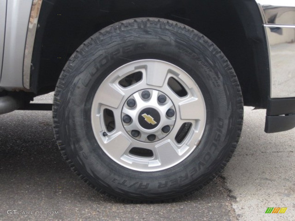 2011 Silverado 2500HD LT Extended Cab 4x4 - Sheer Silver Metallic / Light Titanium/Ebony photo #25