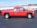 2008 Victory Red Chevrolet Silverado 1500 Z71 Extended Cab 4x4  photo #3