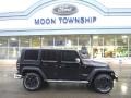 2010 Black Jeep Wrangler Unlimited Rubicon 4x4  photo #1